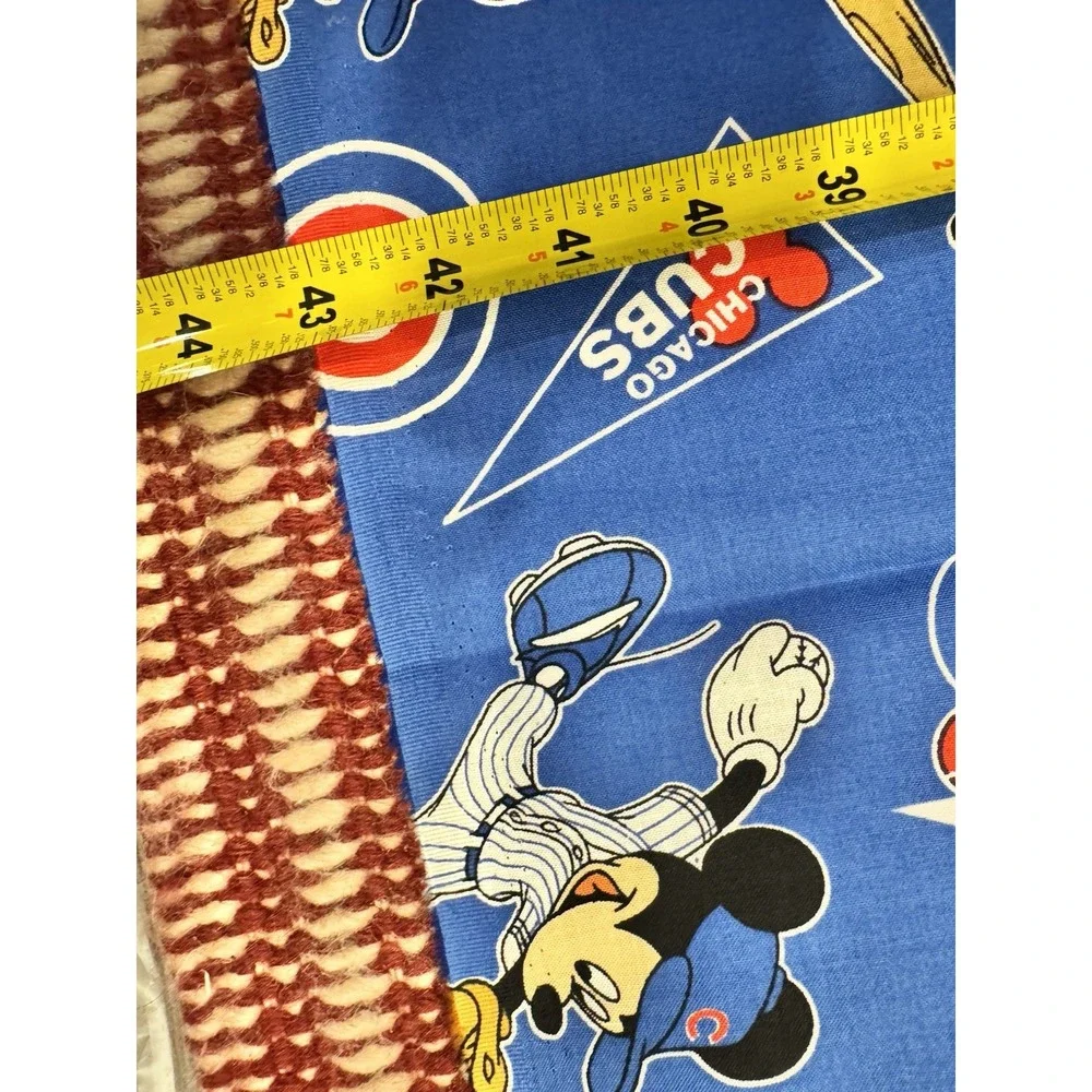 MLB Mickey Mouse Chicago Cubs 2 yards (73 by 43